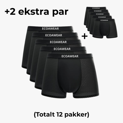 ECOAWEAR® Bambusbokser 5-pakning | Få 7 ekstra GRATIS