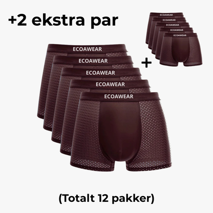 ECOAWEAR® Bambusbokser 5-pakning | Få 7 ekstra GRATIS