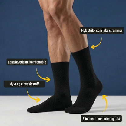 ECOAWEAR® Bambusstrømper 5-pakning | Få 5 ekstra GRATIS