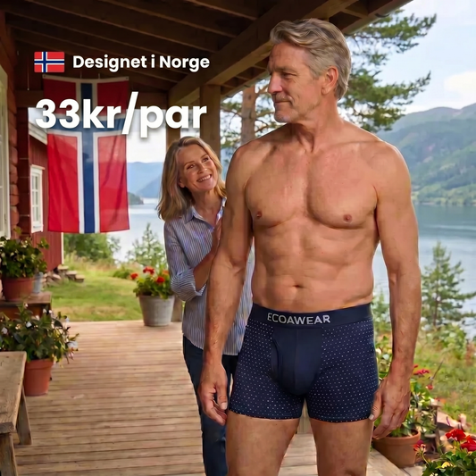 ECOAWEAR® Bambusbokser 5-pakning | Få 7 ekstra GRATIS